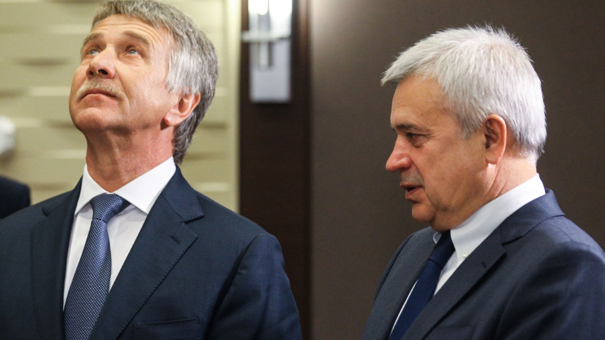 Леонид Михельсон и Вагит Алекперов