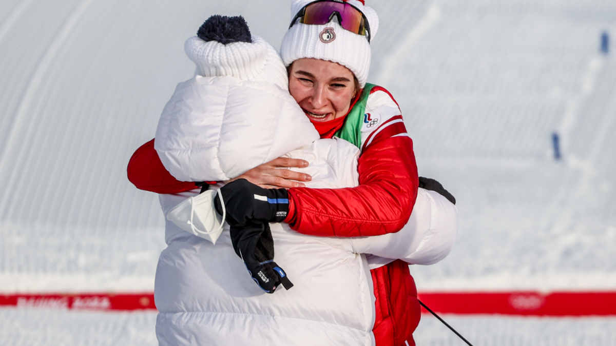 Елена Вяльбе и Наталья Терентьева