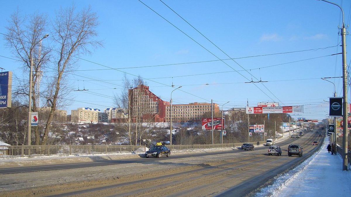 Северная дамба, город Пермь