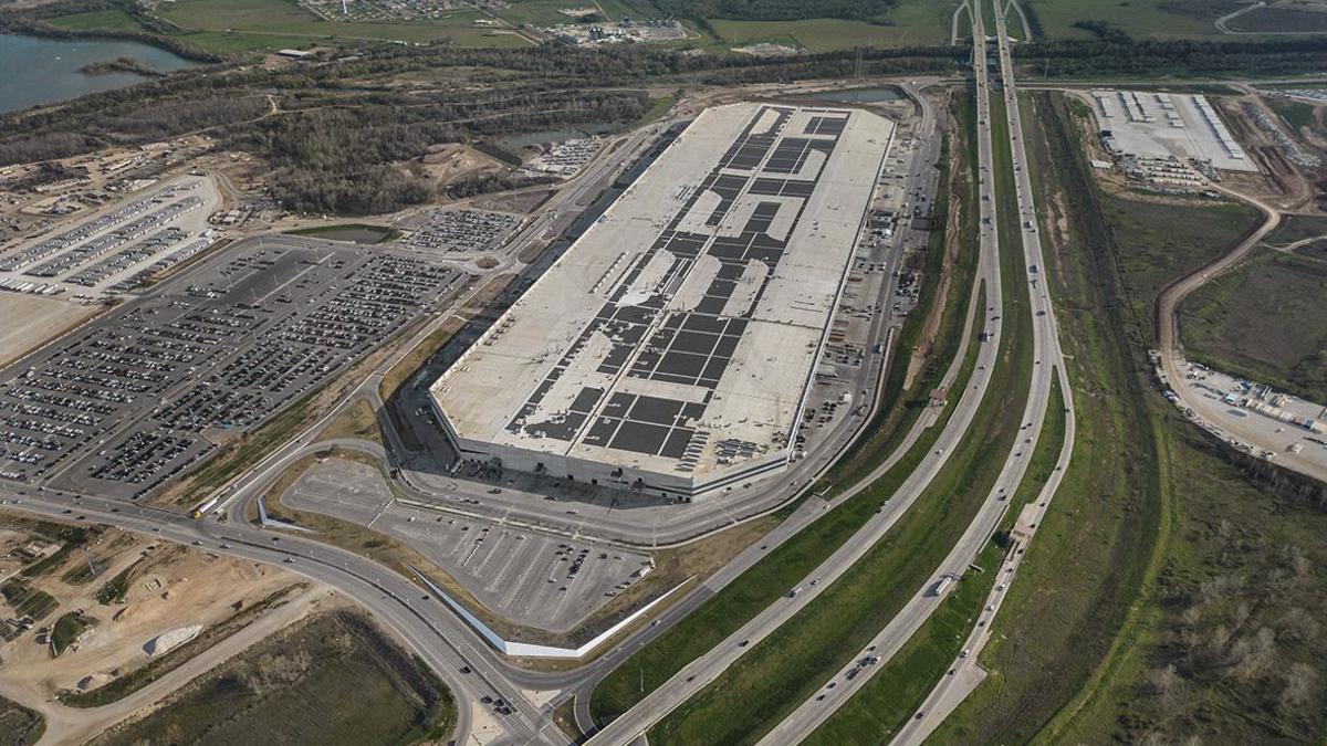 Штаб-квартира компании Tesla в Остине (Техас, США)