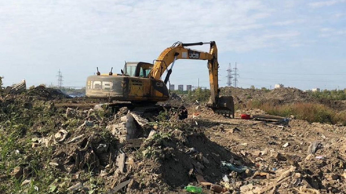 свалка в Шуваловской промзоне Нижнего Новгорода