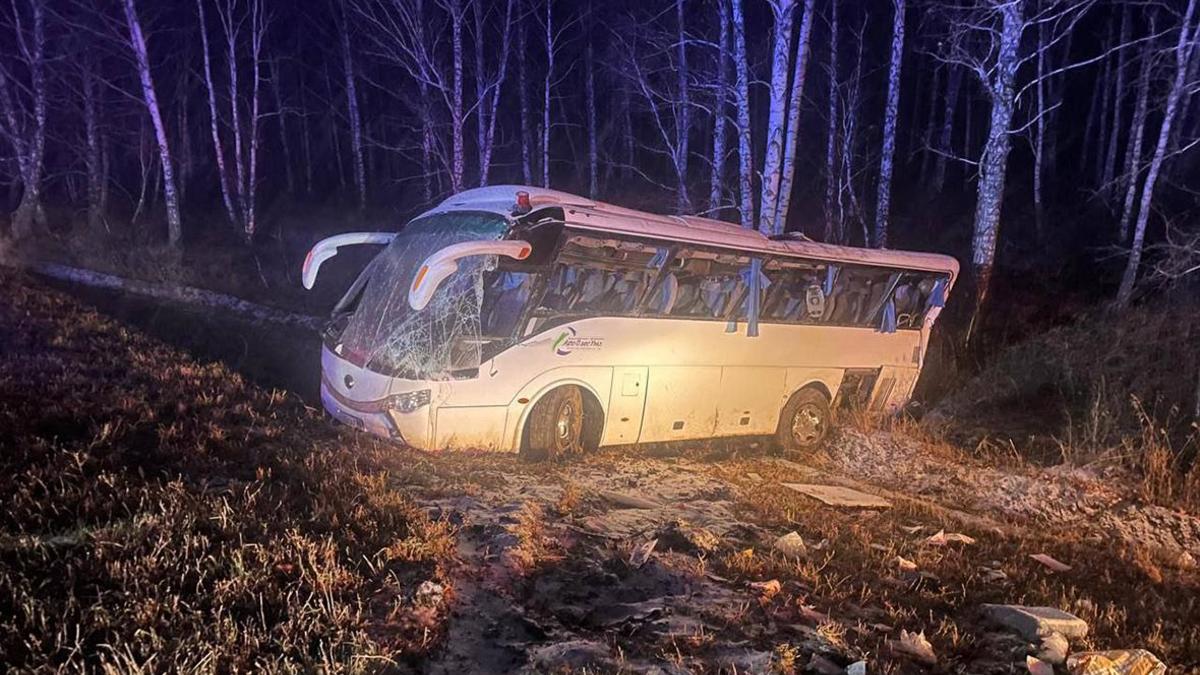 В Челябинской области 13 человек пострадали в ДТП с автобусом — РБК