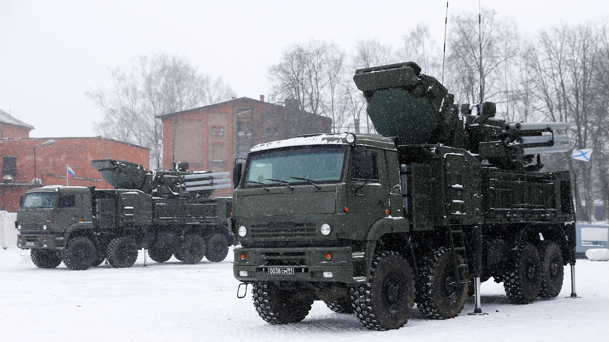 «Панцирь-С1» в Калининградской области