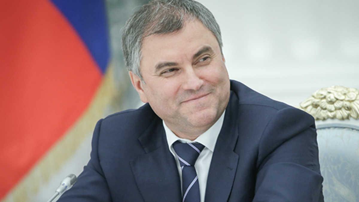 Первый замруководителя администрации президента Вячеслав Володин