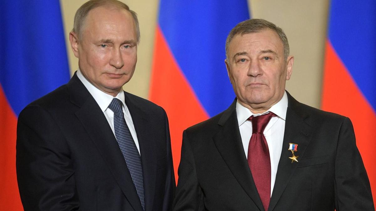 Владимир Путин и Аркадий Ротенберг