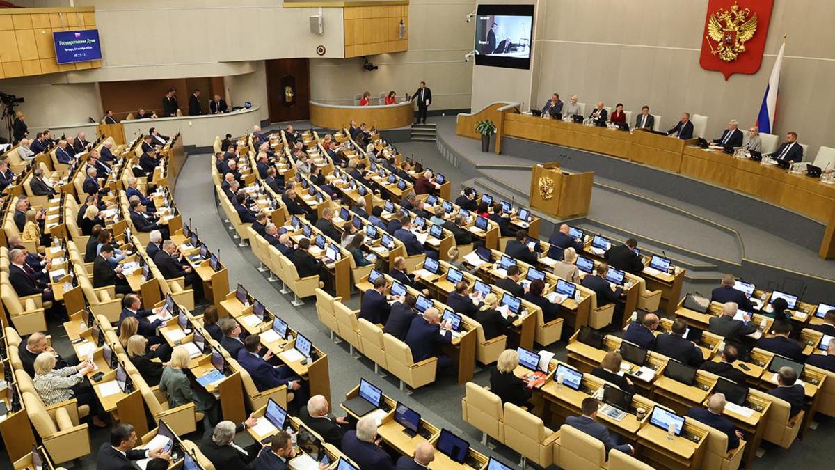 Пленарное заседание Государственной думы России, 24 октября 2024 года