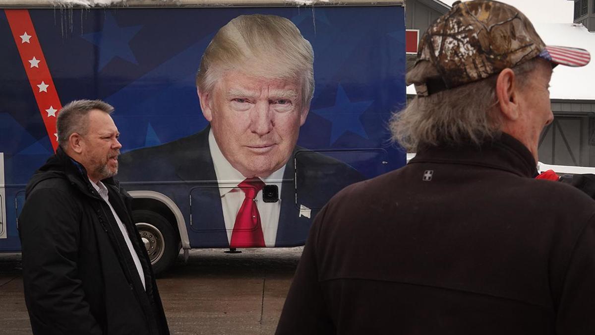 Портрет Дональда Трампа