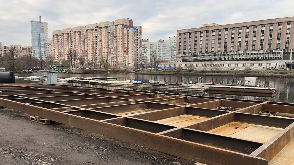 Арбитражный суд запретил строить дома на воде в Галерной гавани — РБК