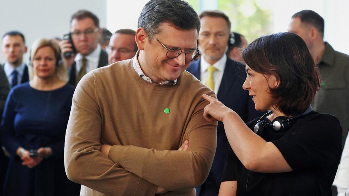 Дмитрий Кулеба и Анналена Бербок