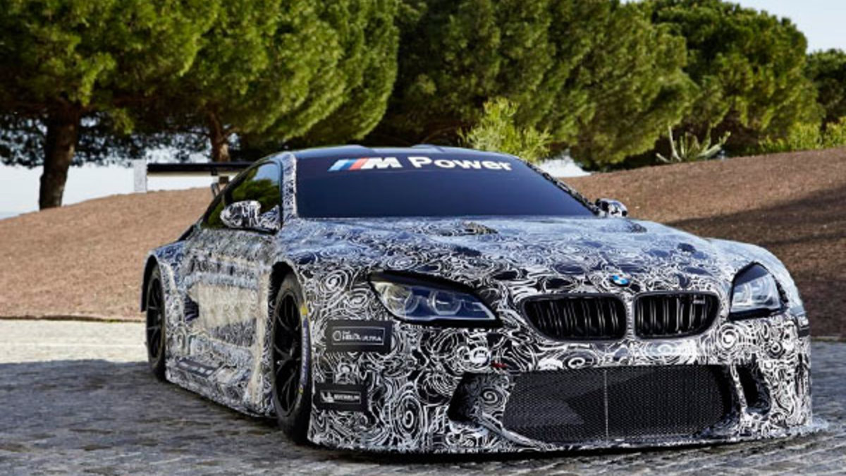 BMW покажет гоночное купе M6 GT3 во Франкфурте :: Autonews