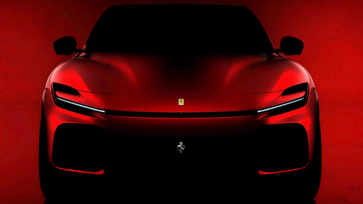 Первый кроссовер Ferrari: появилось официальное изображение :: Autonews