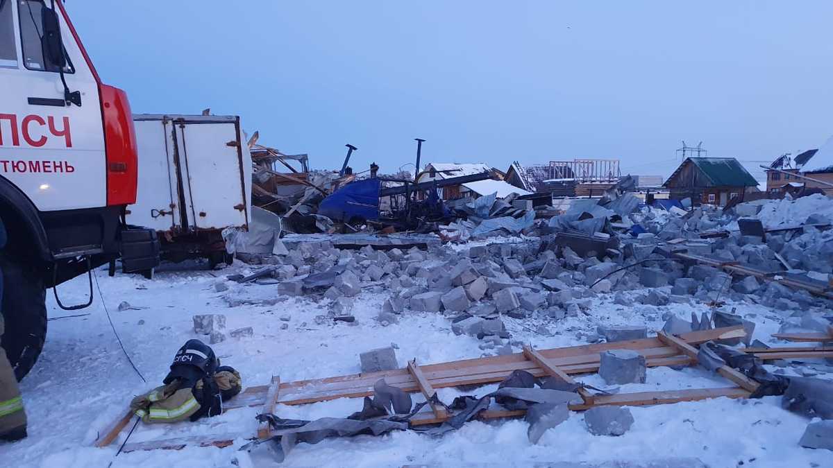 Предварительной причиной происшествия стало повреждение газового баллона