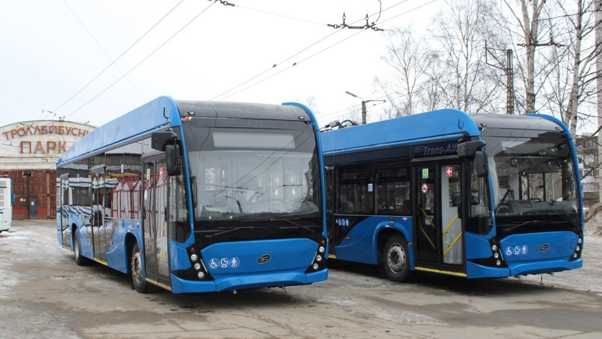 В Петрозаводск доставили новые троллейбусы — РБК