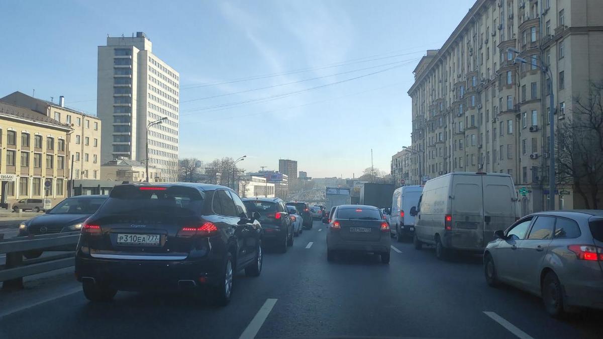 Перекрытие дорог в Москве на 9 мая