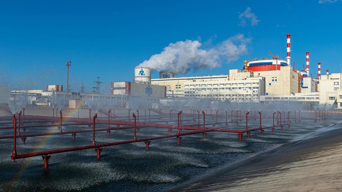 Водоем-охладитель на территории Ростовской атомной электростанции