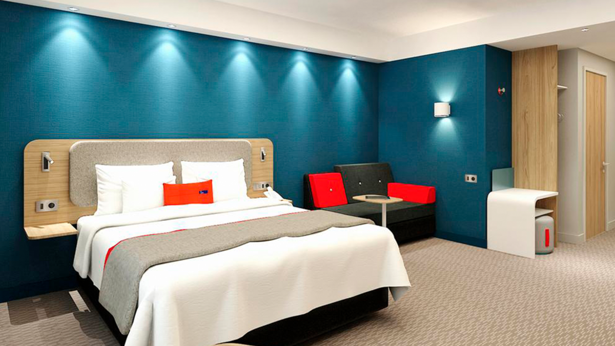 Стандартный номер отеля Holiday Inn. Санкт-Петербург
