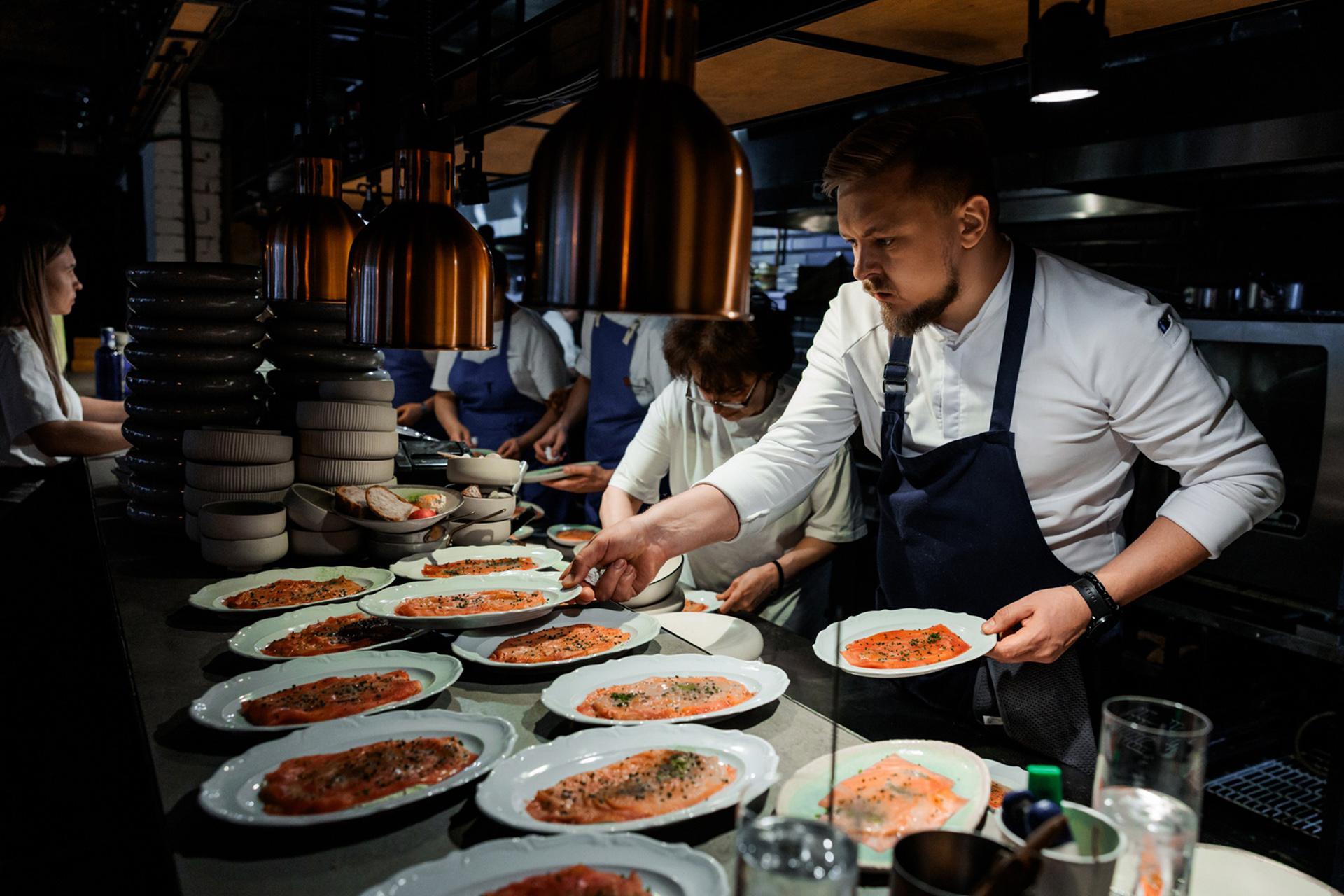 Ужин в Touch&eacute;