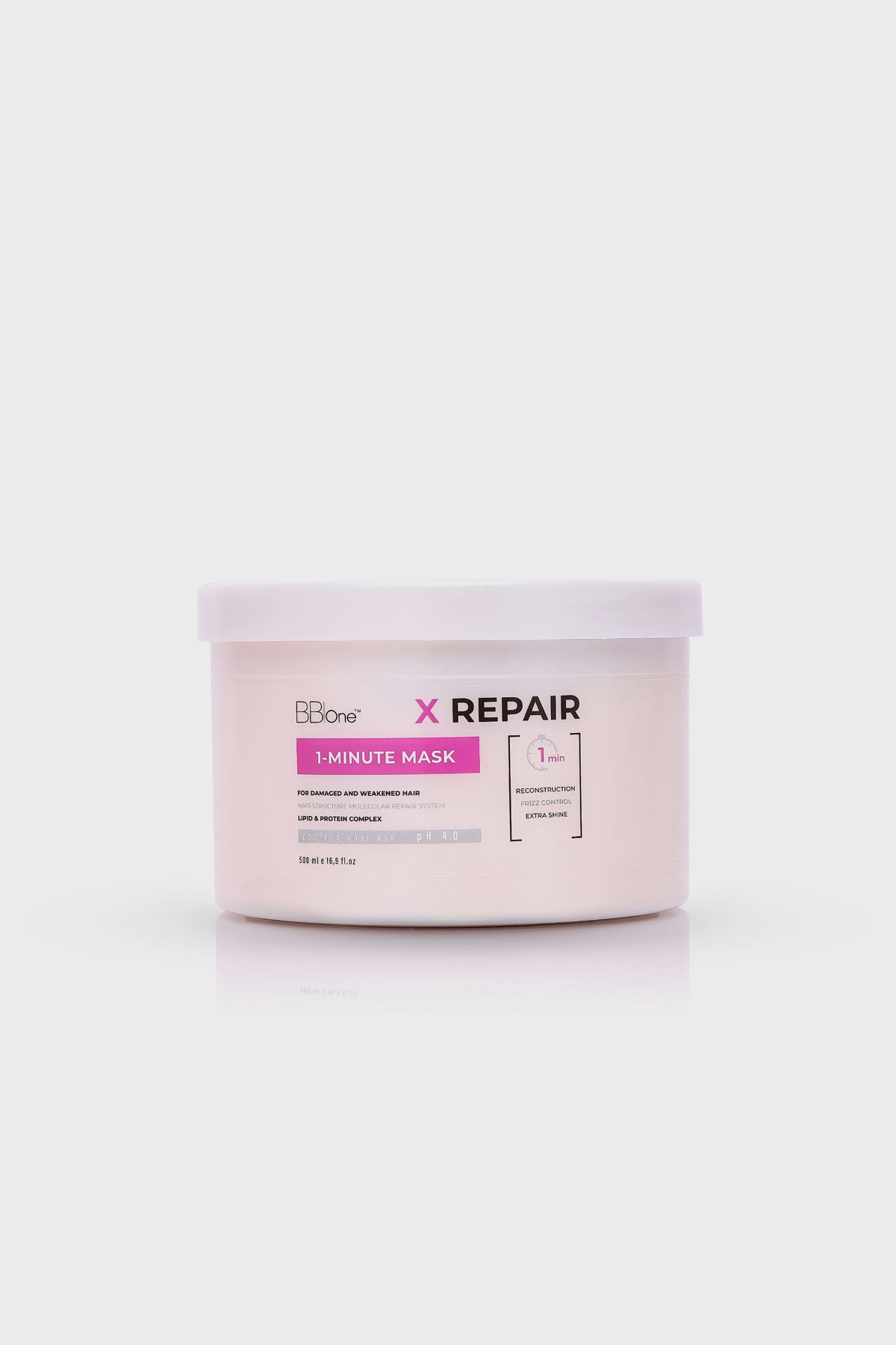 Маска для волос Х Repair 1-Minute, BB | One, 1192 руб. (Wildberries)