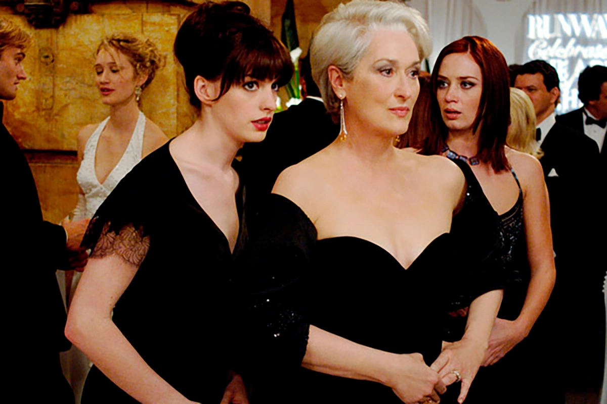 Кадр из фильма «Дьявол носит Prada»