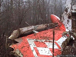 Самолет президента Польши Л.Качиньского разбился под Смоленском