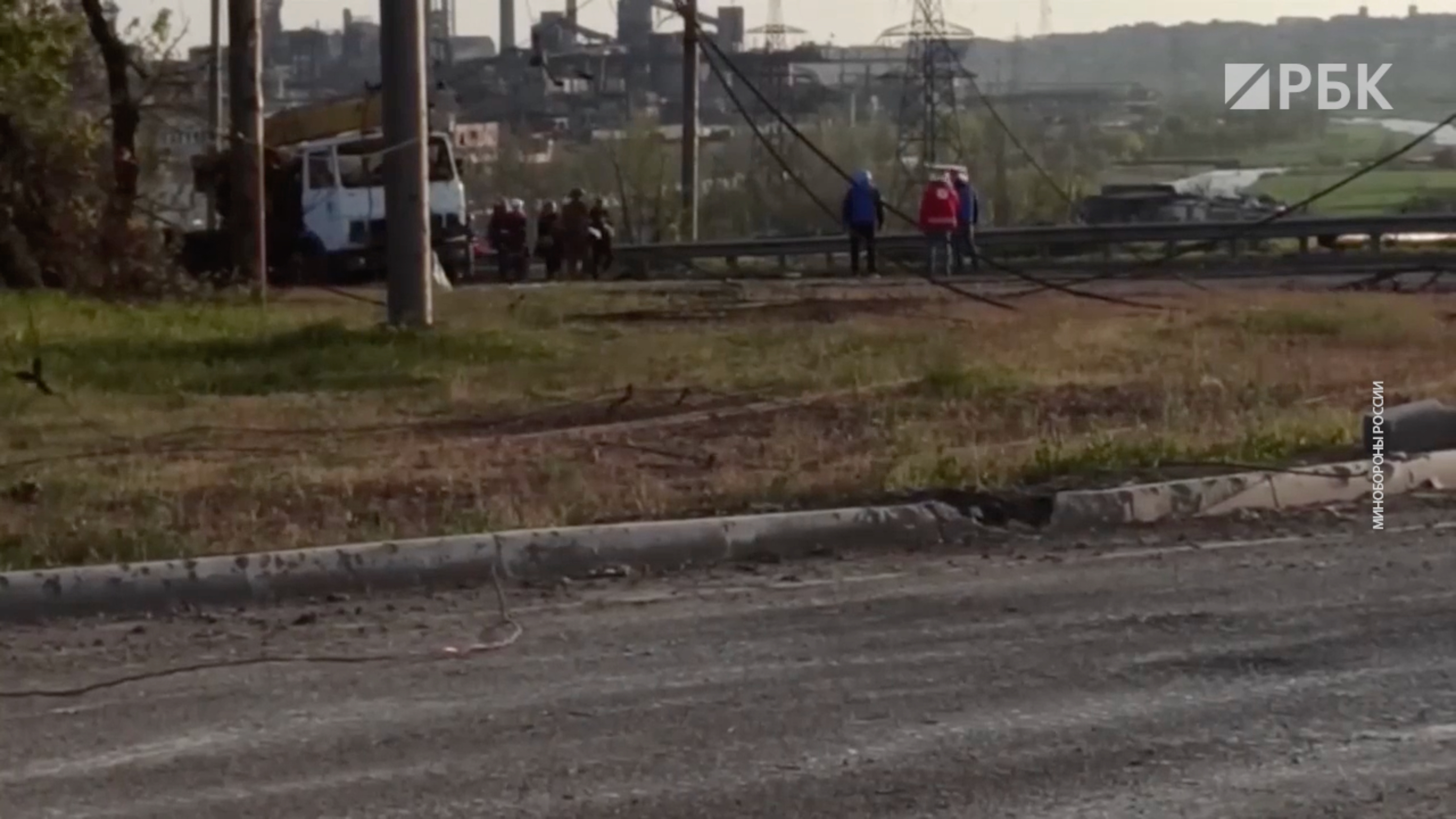 Минобороны сообщило о завершении эвакуации мирных жителей с «Азовстали»