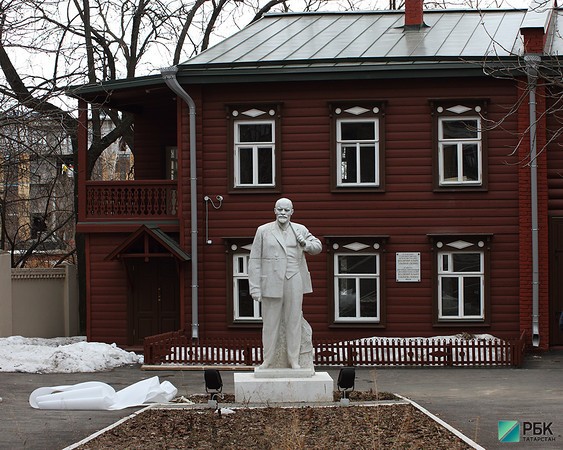 Дом-музей В.И. Ленина в Казани не успели открыть ко дню рождения вождя
