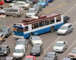 В Москве появятся 40 улиц с полосами для общественного транспорта