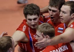 Российские волейболисты вырвали победу у сборной Италии. ФОТО