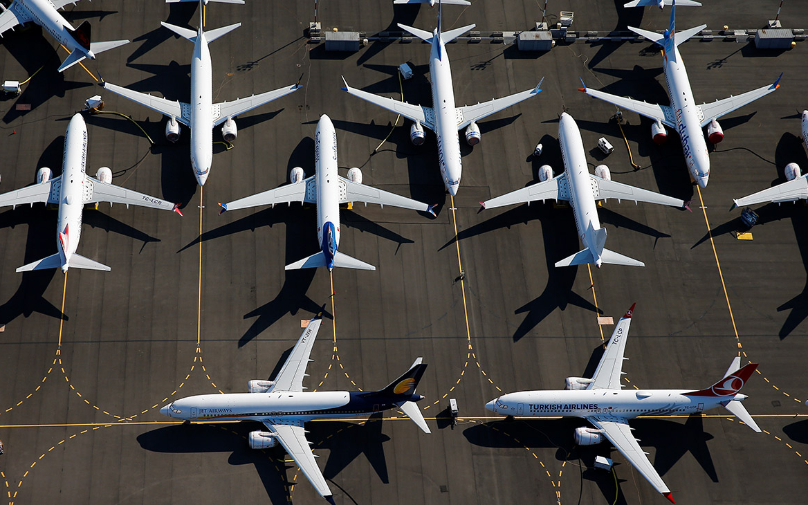 Поставки Boeing 737 упали после запрета на полеты модели MAX