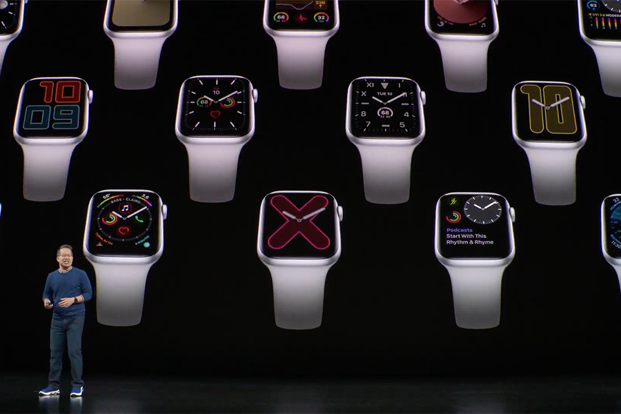 Продажи новой модели Apple Watch в России стартуют 20 сентября. Предзаказ на устройства откроется 18 сентября. Стоимость &laquo;умных&raquo; часов пятой серии составит от 15,99 тыс. руб.