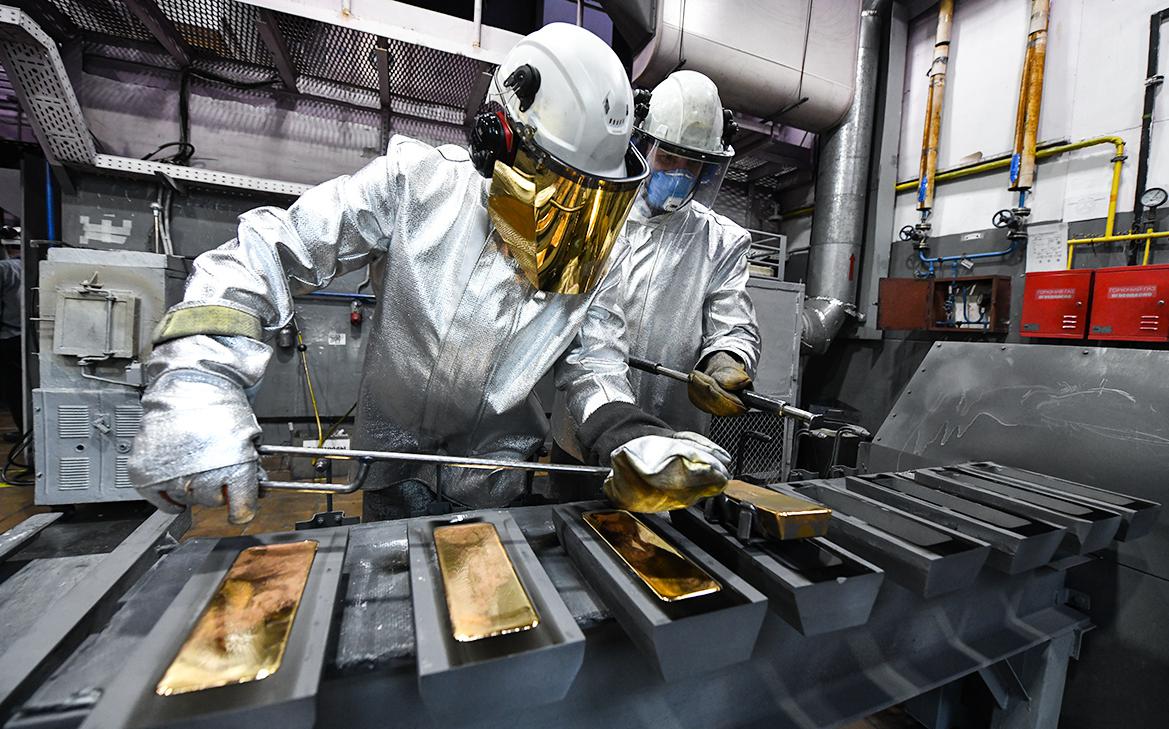 Reuters назвал основные направления экспорта золота из России