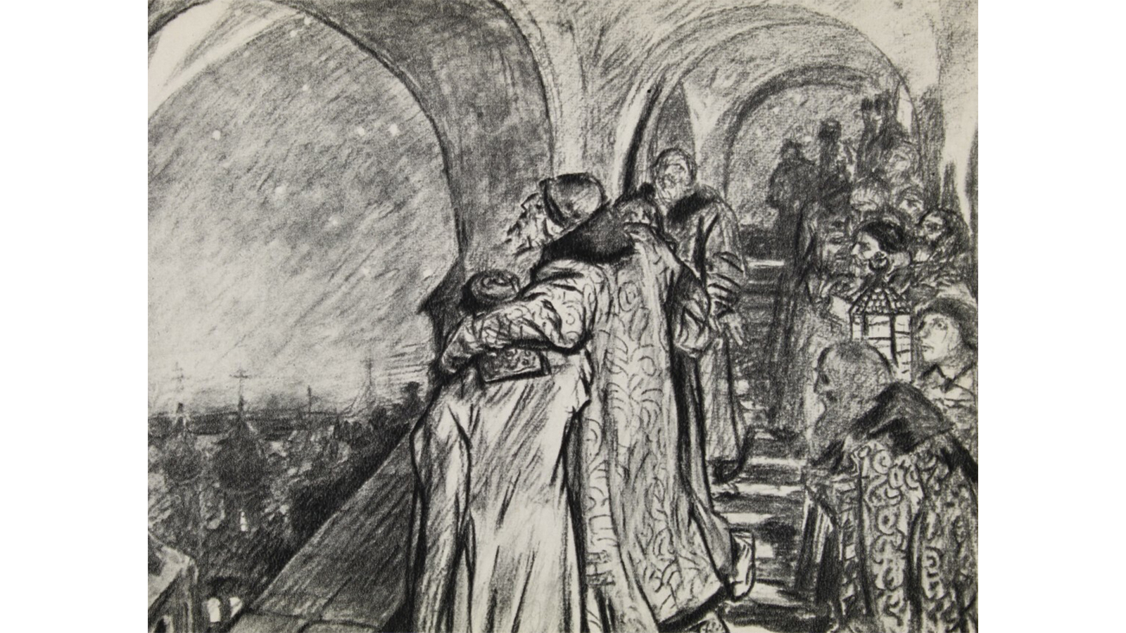 Виктор Васнецов, «Иван Грозный смотрит на комету» (1901)