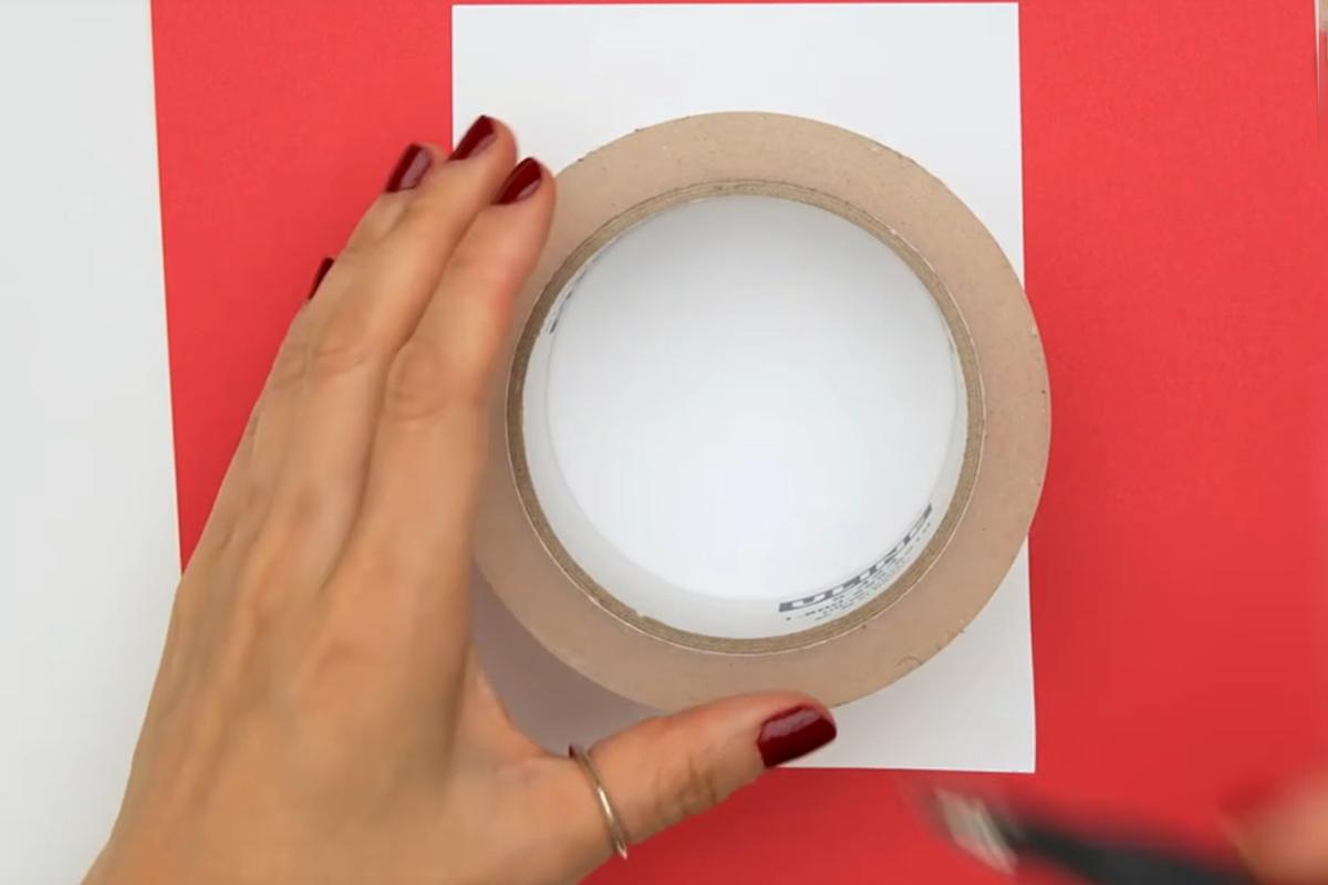 Как сделать новогодний шар из картона