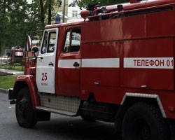 В московском тоннеле загорелся грузовик с газовым баллоном