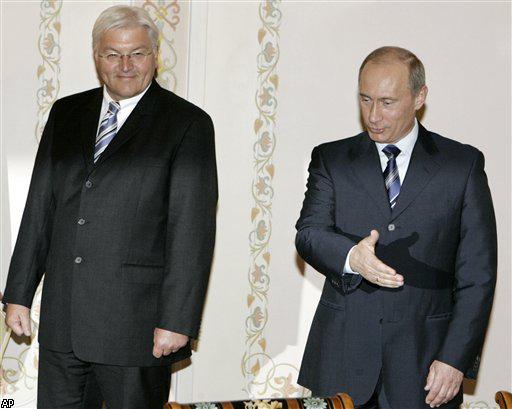 Frank-Walter Steinmeier  -  Путин