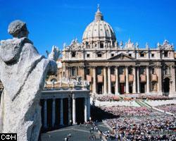 К выборам Папы Римского установили знаменитую трубу