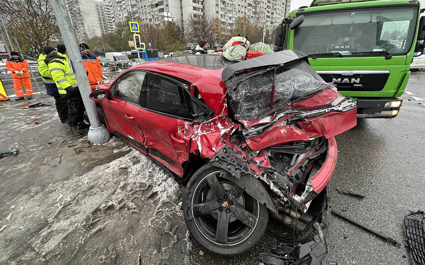 МВД перечислило самые опасные места для автомобилистов в России