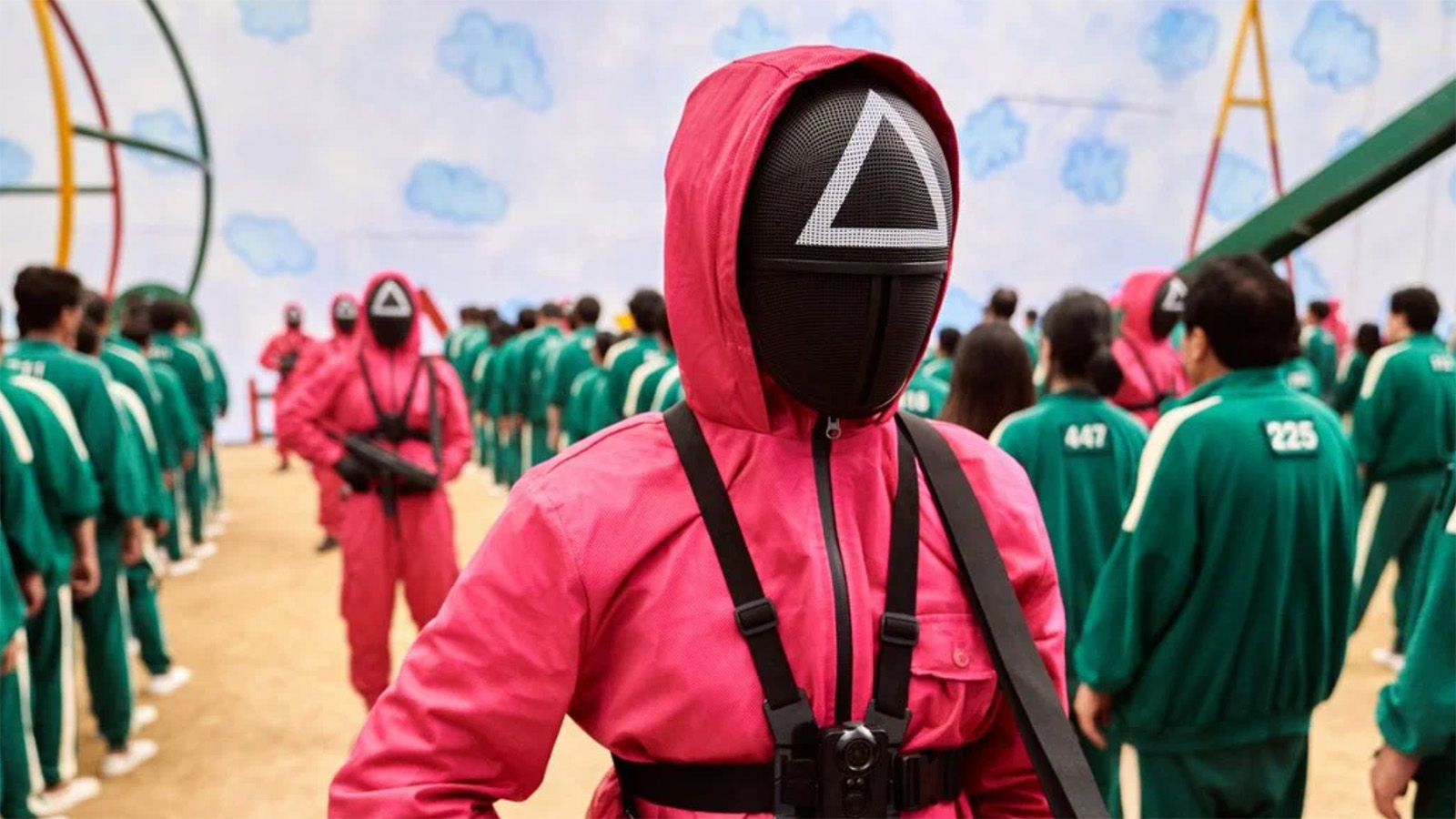 Кадр из сериала «Игра в кальмара»