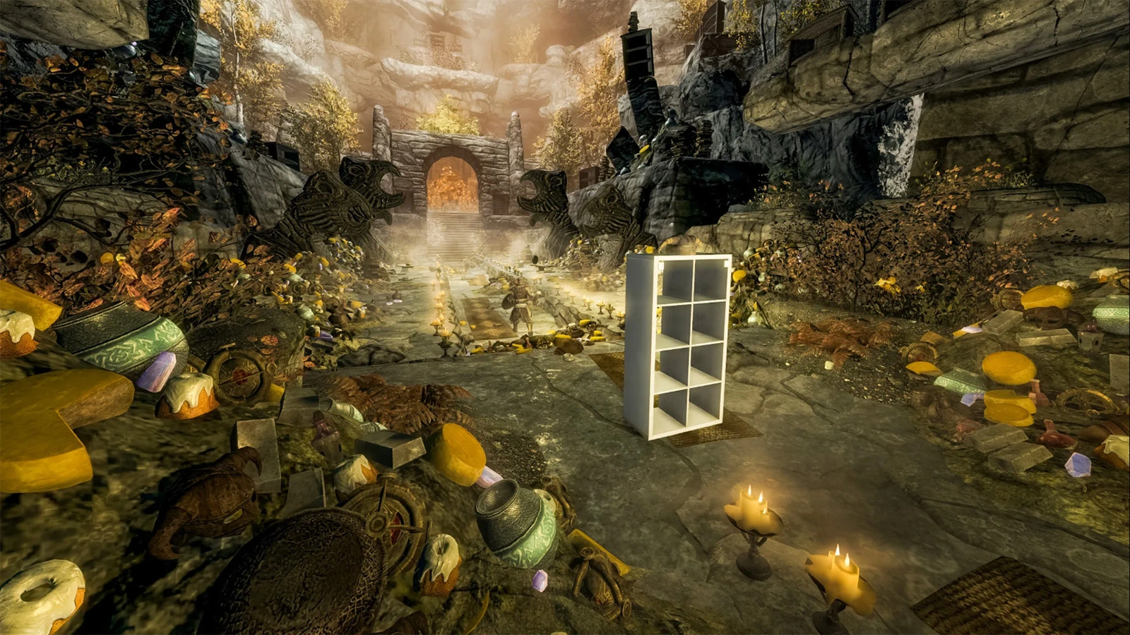 Шкаф Kallax Storageborn в игре The Elder Scrolls V: Skyrim