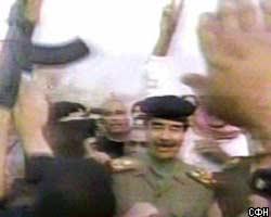 Саддам вышел на улицы Багдада