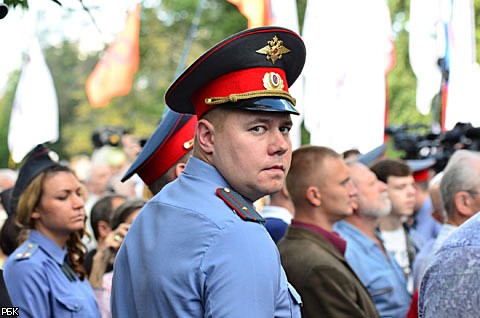 Митинг у Белого дома в годовщину путча 1991 года.