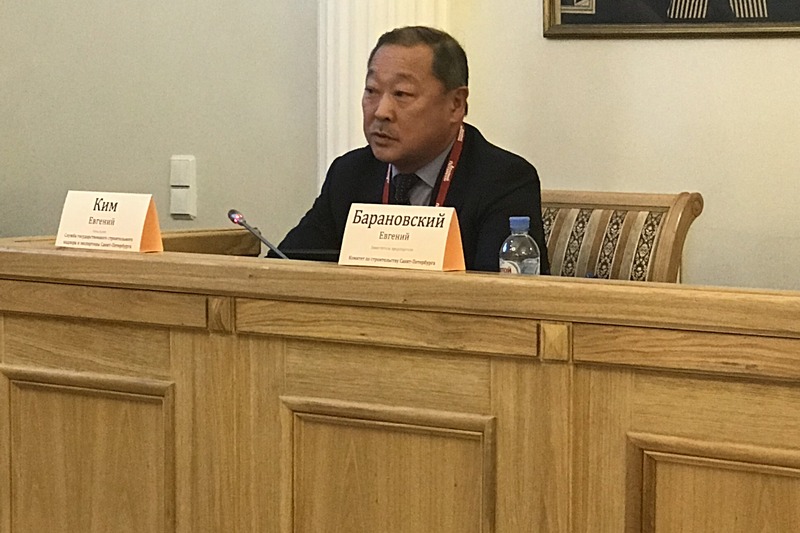 Глава службы государственного строительного надзора и экспертизы Санкт-Петербурга Евгений Ким