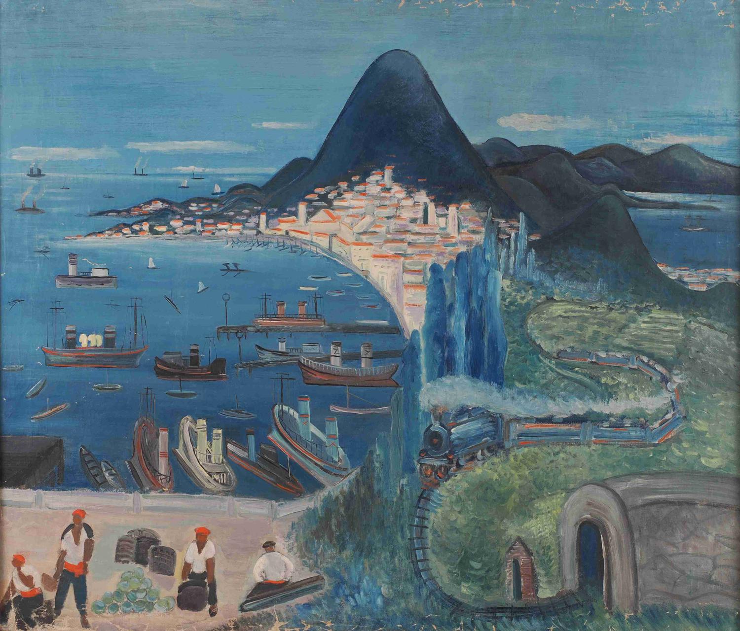 Людмила Бакулина. «Батум», 1930-е. ГМИ Каракалпакстана им. И.В. Савицкого