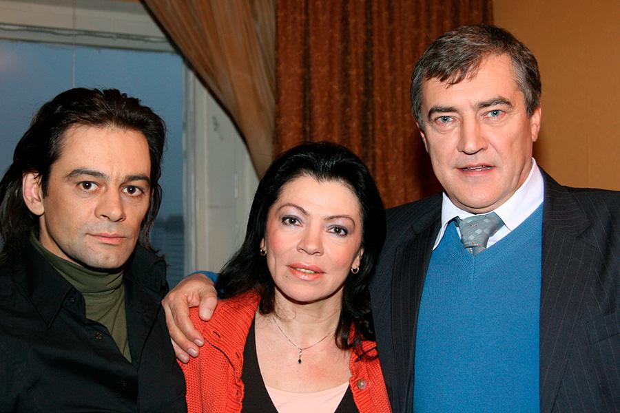 Олег Чудницов, Галина Виноградова и Дмитрий Матвеев (слева направо)