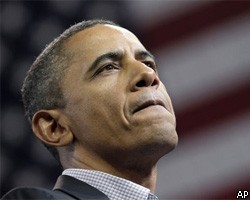 Б.Обама распорядился ввести санкции против М.Каддафи и его семьи