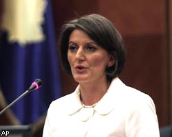Новым президентом Косово стала женщина-полицейский