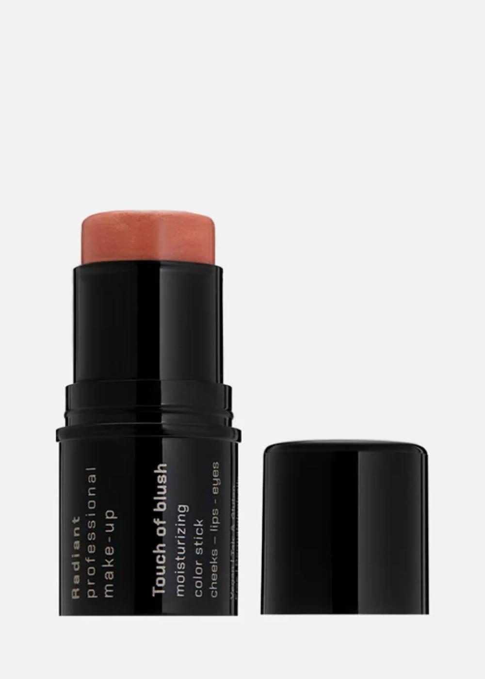 Увлажняющие румяна для лица в стике Touch of blush, оттенок 01 корица, Radiant Professional Make-Up, 1360 руб. (Галерея Косметики)