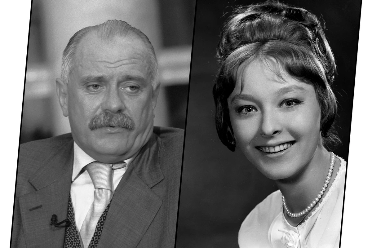 Никита Михалков и Анастасия Вертинская