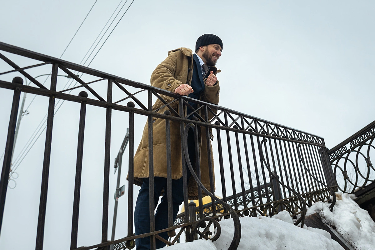 Фото со съемок сериала «Шик»