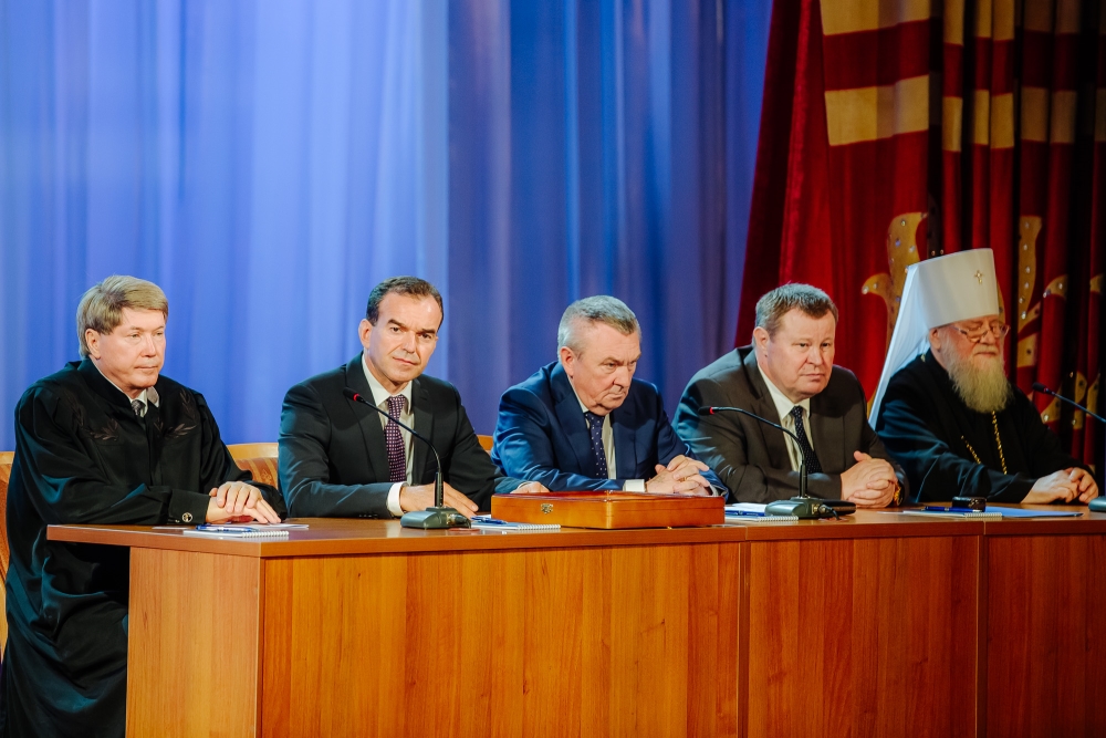 Инаугурация нового губернатора Кубани Вениамина Кондратьева